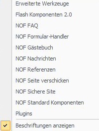 NOF11 1und1 Komponenten