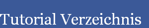 Tutorial Verzeichnis