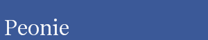 Peonie
