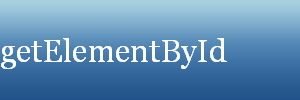 getElementById