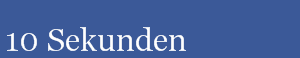 10 Sekunden