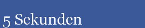 5 Sekunden