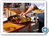 Paella an der Cala d'Hort