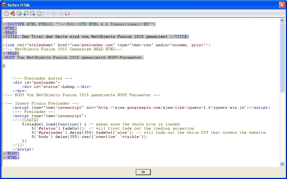 Layout HTML Layout HTML